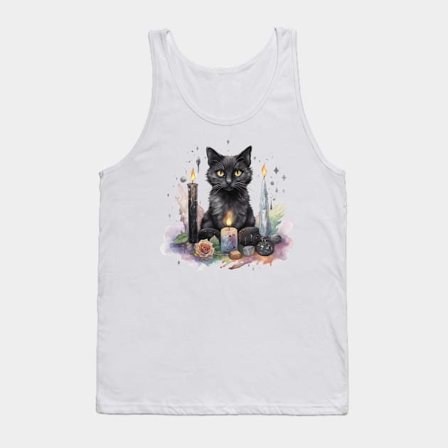 Witch's Familiar Tank Top by Goddess Designs